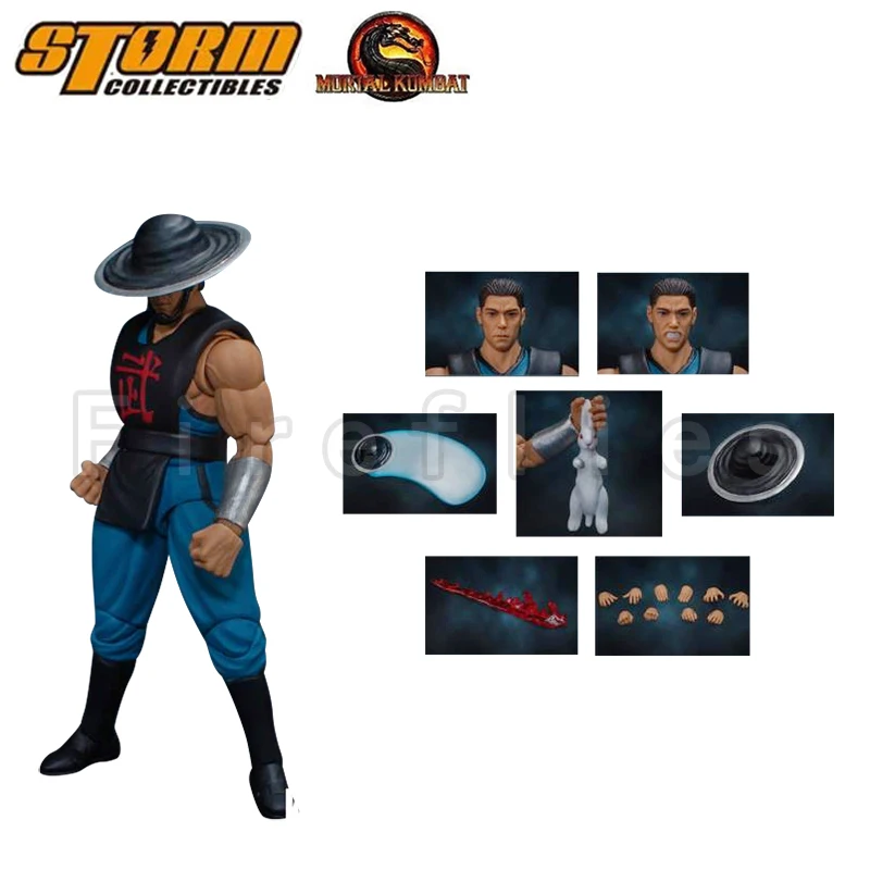 1/12 Storm Toys Collectibles Action Figure Mortal Kombat 2 VS Series Kung Lao Anime Model For Gift Free Shipping