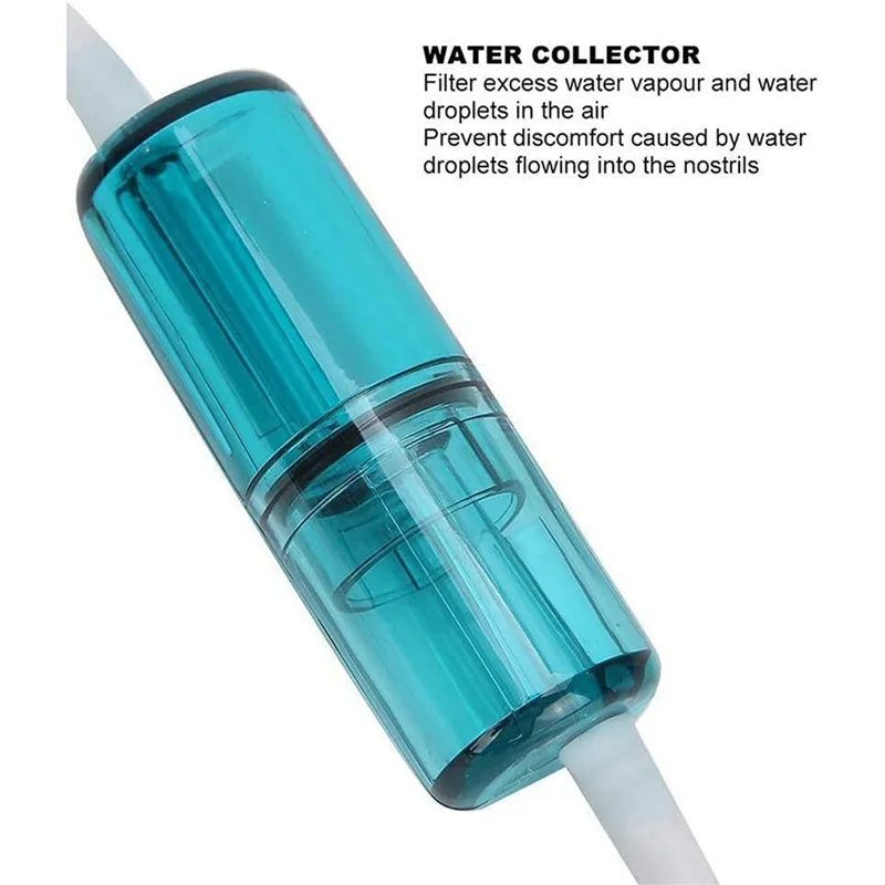 AS96-2X Кислородная трубка, изготовлен из силиконового материала, канюля для носа и кислорода, не легко деформируется и трещинам, 3 метра