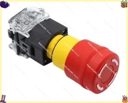 Emergency Stop Switch 22mm 2NC Twist Reset Push Button 704.064.2 704.910.4