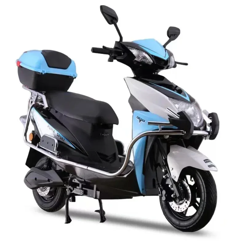High-Speed 72V Electric Motorcycles 1000W 20AH Electric Bike With 80KM Range 50km/h Speed 60V