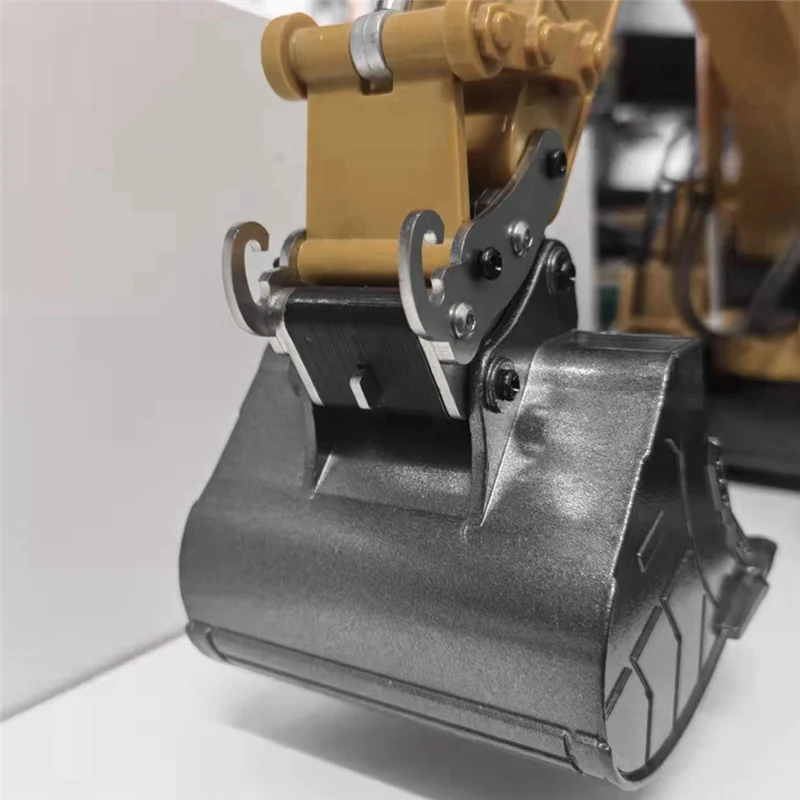 AC52 Trocador de Balde Manual Para Huina 350/550/560/580/592/593/594/1580 Série RC Escavadeira Kit de Modificação de Balde