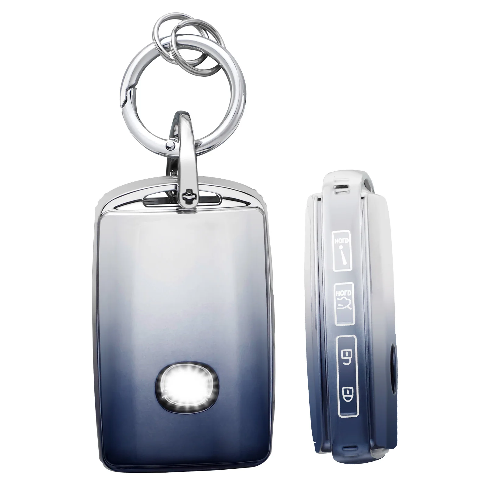 

Кожаный чехол для ключей премиум-класса для Mazda 3 Axela/CX-50/CX-30/Attenza/CX-4/CX-5/CX-8 - женский модный защитный чехол для ключей