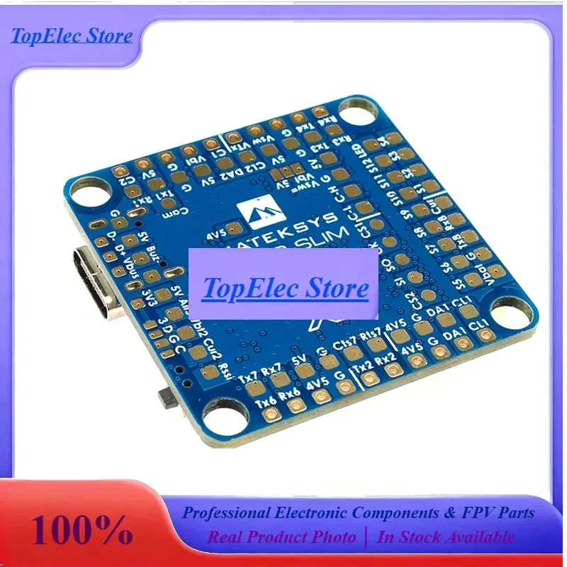 TopESsF7 Flight Control Board Matek H743-SLIM V3 With BEC Blackbox Baro Dual IMU 30.5mm Mount Hole 2-8S RC Multirotor Accessory