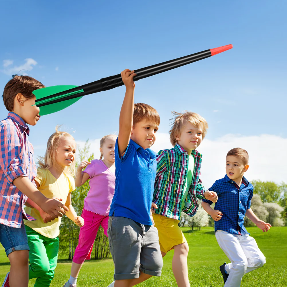 Javelin d'entraînement en ABS souple pour enfants, 2 pièces, compétition scolaire, jouet de Javelin pour le sport, équipement de pratique de lancer