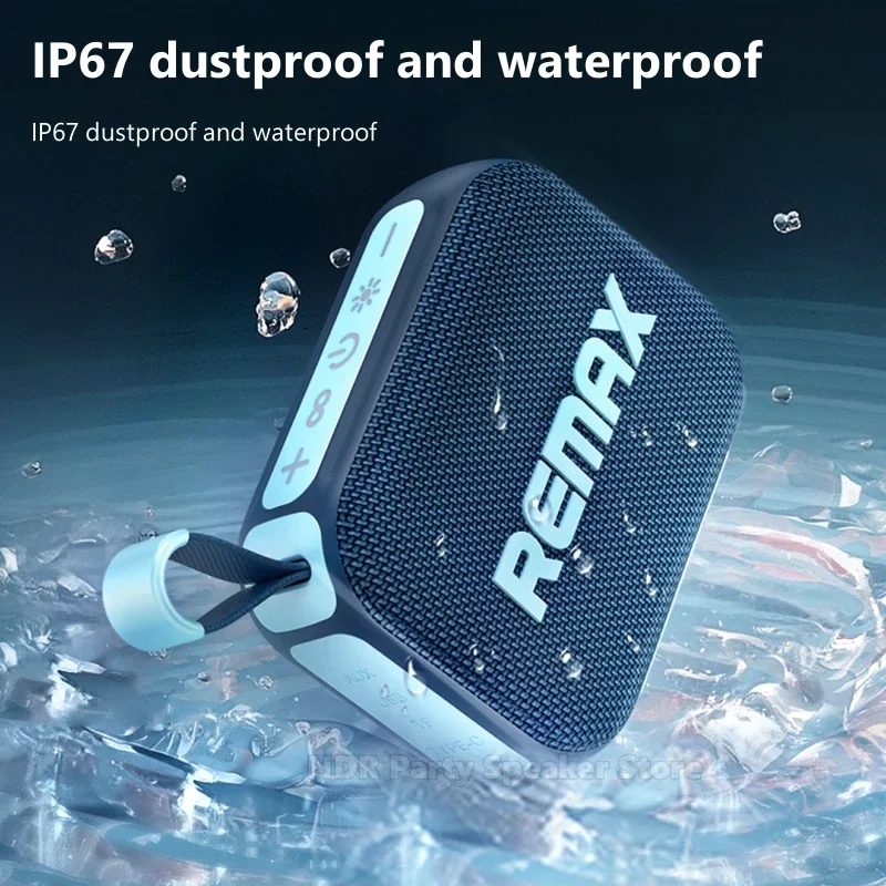 Mini Portable Speakers Bluetooth Wireless Subwoofer Outdoor IP67 Waterproof Dustproof Powerful Extra Loud Volume with Rich Bass
