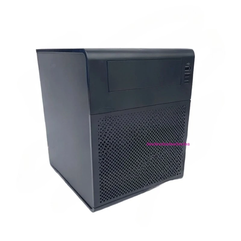 

Мини-настольный сервер Gen7, 4-дисковый корпус NAS, черный домашний сетевой сервер