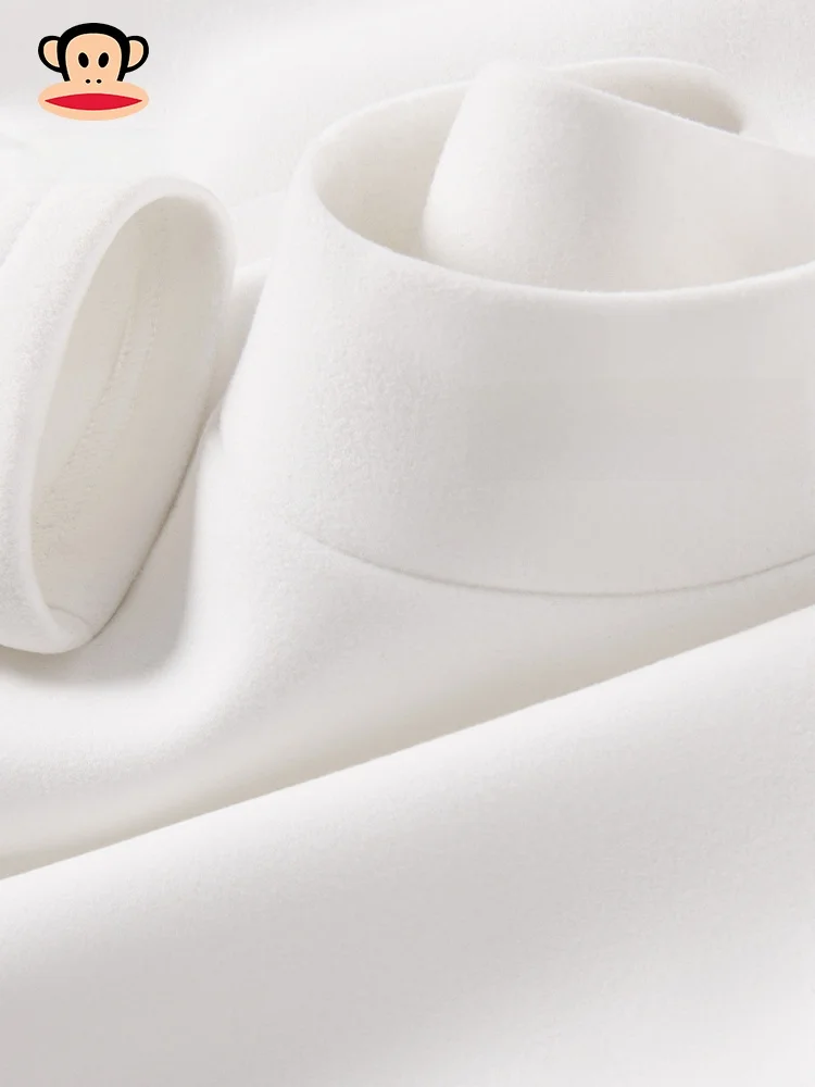 

Мужская термофутболка с высоким воротником и длинным рукавом, утепленная, теплая, пушистая, базовый слой для осени и зимы