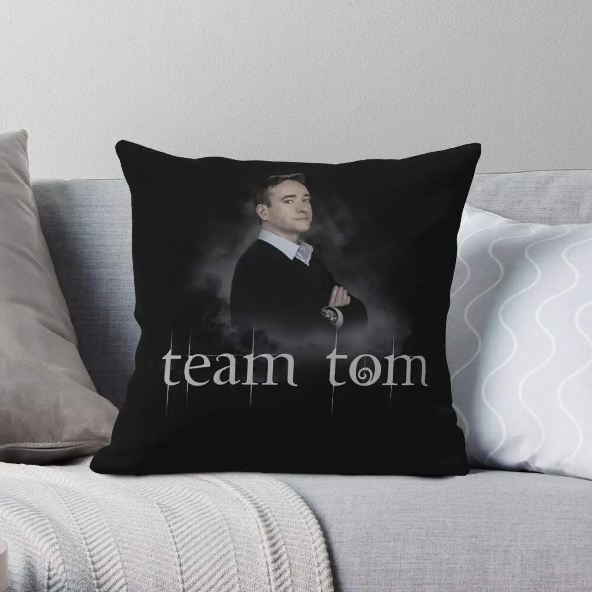 Succession Team Tom Wambsgans Square Pillowcase Polyester Linen Velvet Printed Zip Decorative Home Cushion Cover 18