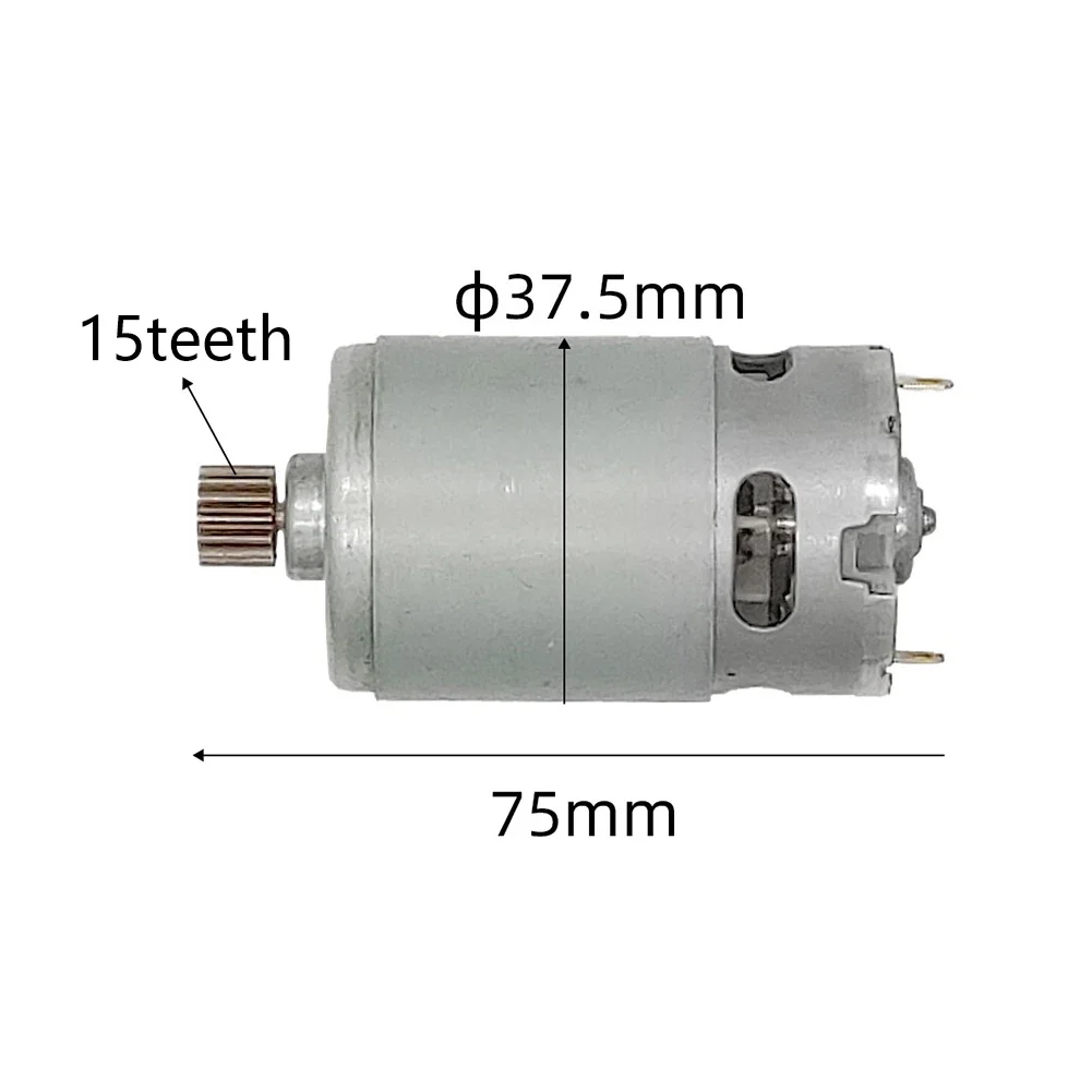 15 Teeth DC Motor Replacement For 10.8V 12V For BOSCH GSR 1080-2-Li TSR1080-2-LI GSR1200-2-LI GSR1080-2-LI Cordless Drill Driver