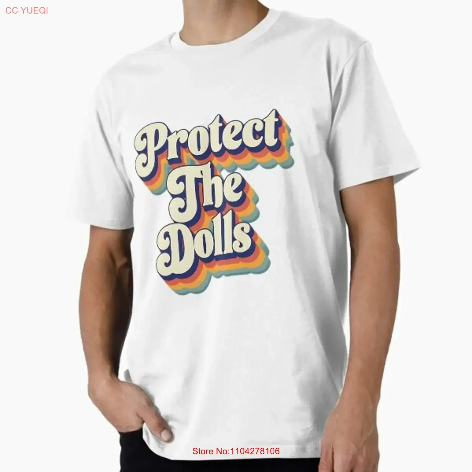 Protect The Dolls Premium Made in USA Mens T Shirt S to 5XL vintage Washed Comfortable Slightly Soft fashion Breathable Casual