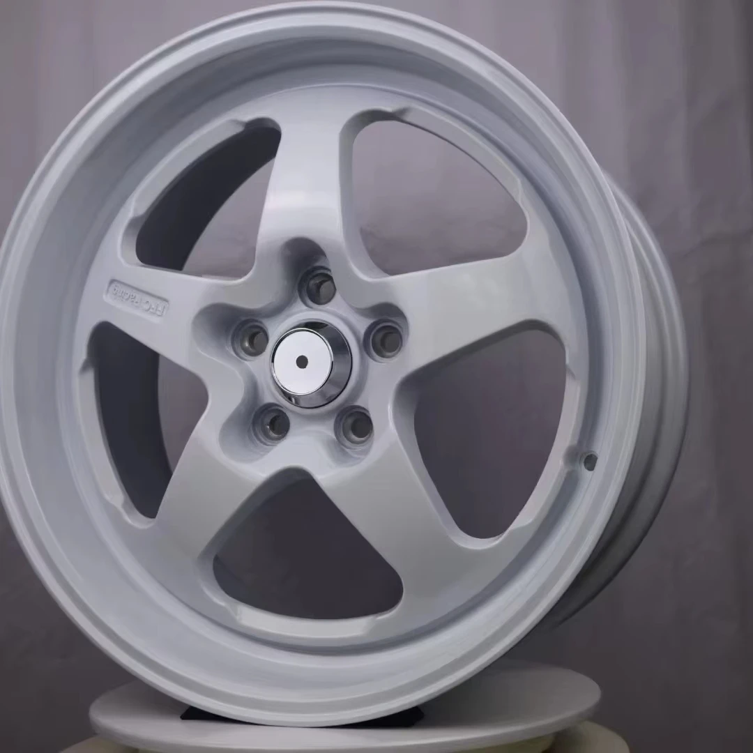 Forged Aluminum WheelsNew HRW PROJECT Monoblock Forged Wheels Black Silver 5X120 5X114.3 Aluminium Alloy Bolt Concave Design 3 Y