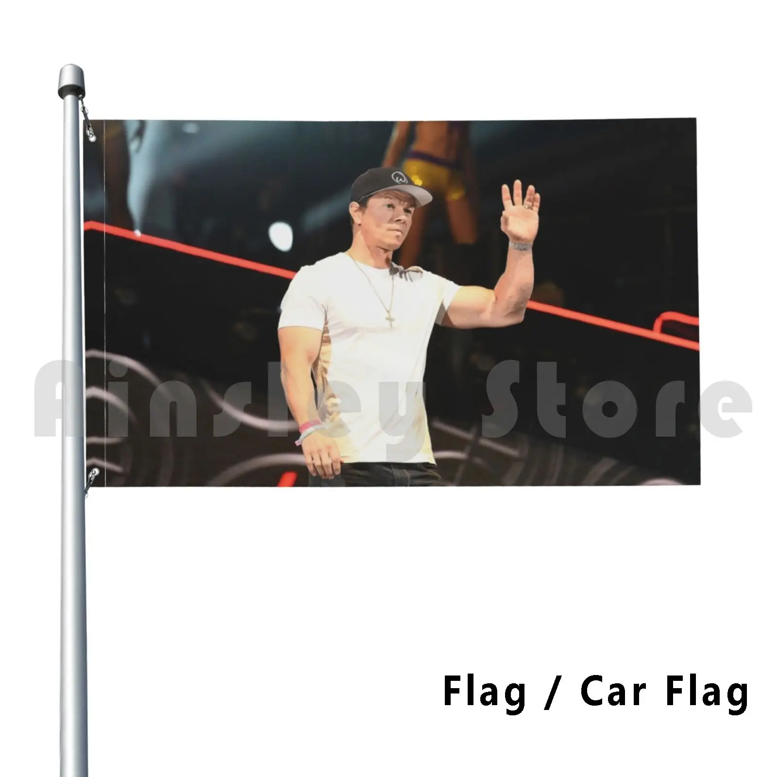 Mark Outdoor Decor Flag Car Flag Mark Wahlberg