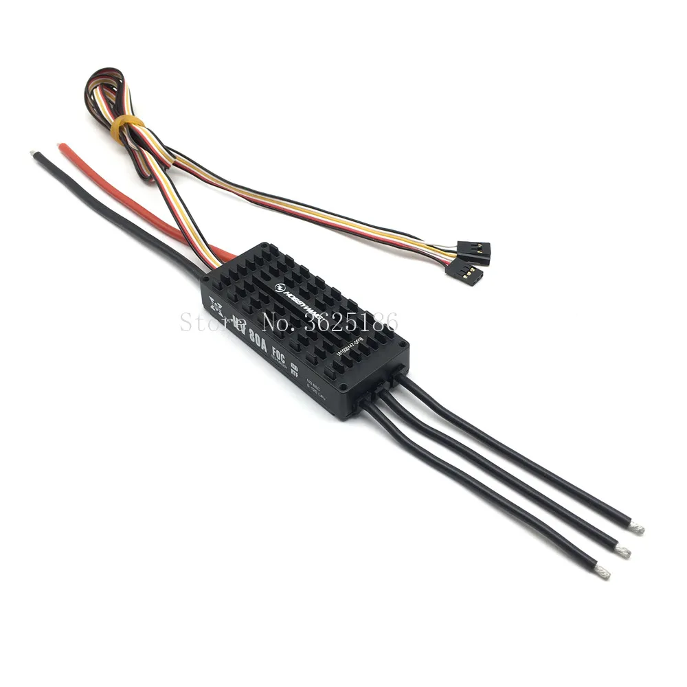 

1pcs Hobbywing XRotor FOC Power System 6215 8120 HV 80A FOC V4.1 ESC Speed Controler for FPV Agriculutral Spraying