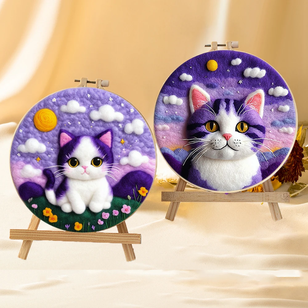 DIY Wool Felting Kit for Beginners, Complete Set