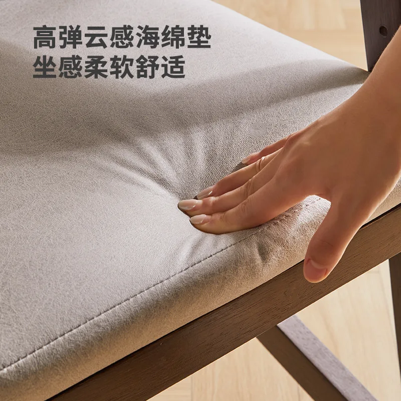 Children's Learning Chair  Lifted and Lowered Solid Wood Writing  Correct Sitting Posture Baby Dining Homework