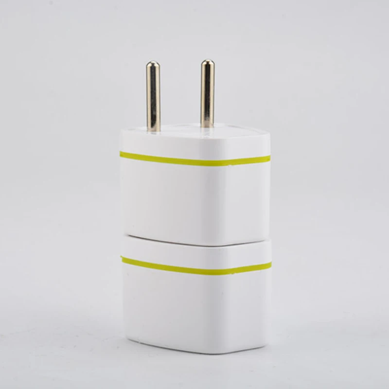 Tomada de Alimentação Universal, Cabeça de Carregamento Portátil para Viagem, Plug Converter, EUA, Reino Unido, AU, NZ, 2-Pin