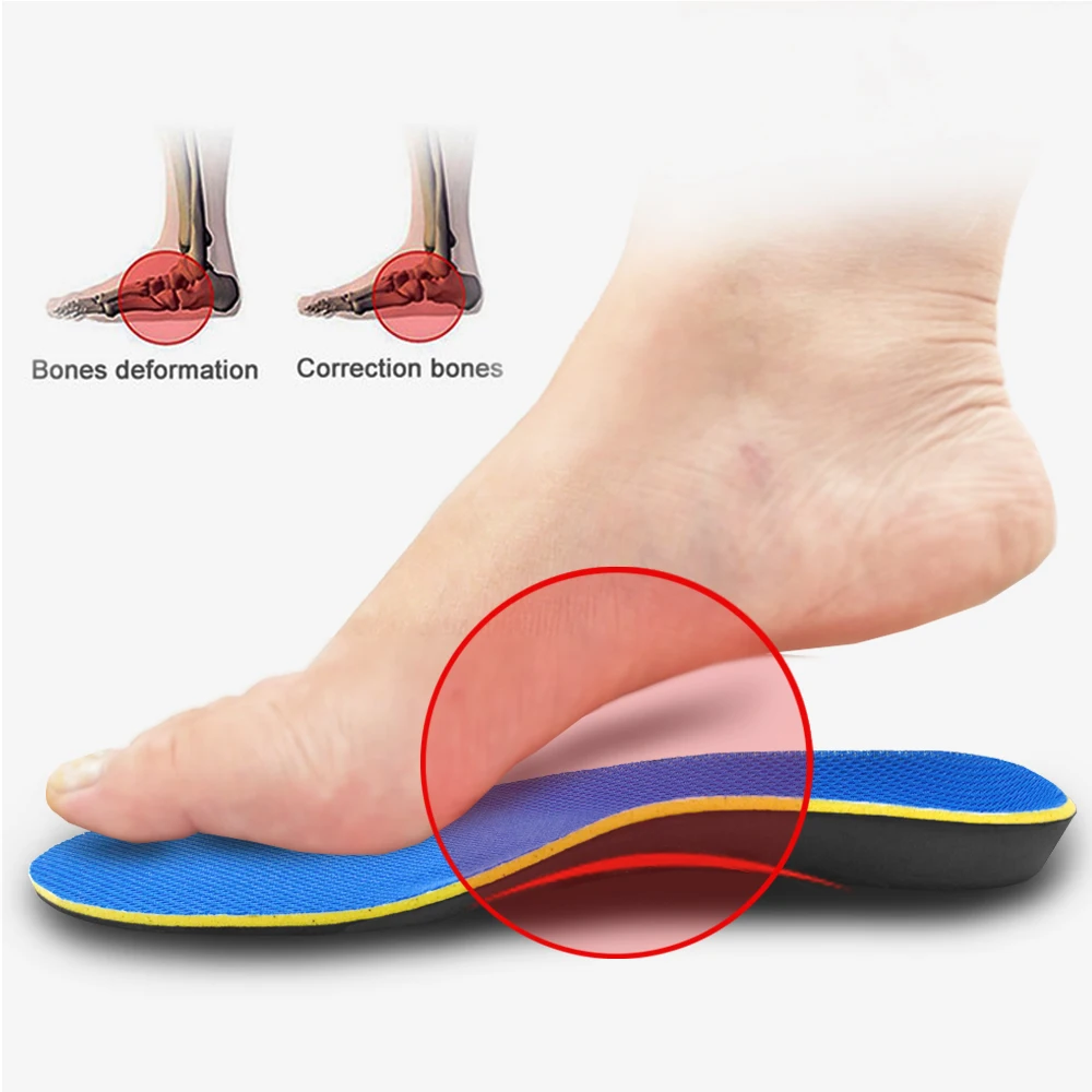 EiD 3D Orthotic insoles Flat feet Arch support Orthopedic inserts Plantar Fasciitis Feet Pain Pronation for Men Women Unisex