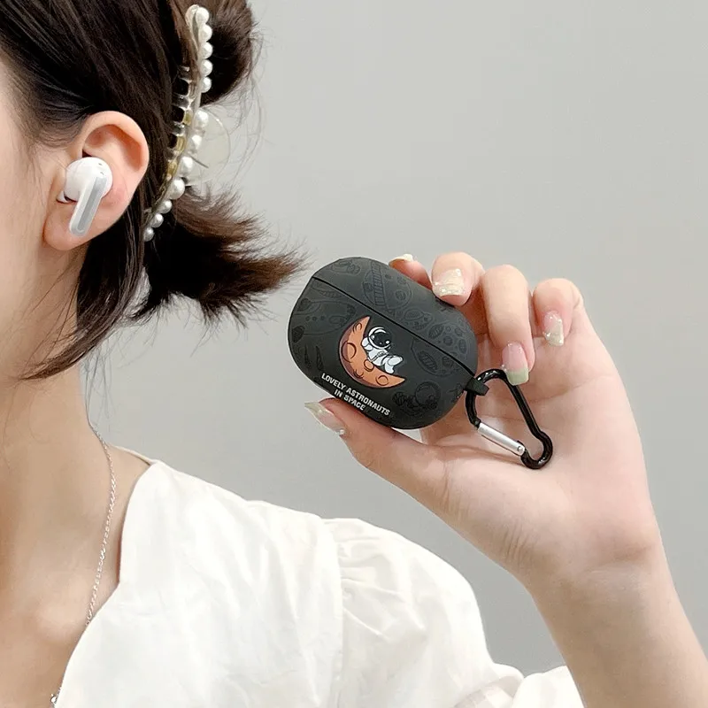 샤오미 레드미 버드 4 프로용 이어폰 케이스, 헤드폰 커버, 우주 비행사 크리스탈 스티커, 레드미 버드 4 프로용, 충전 가방, 2022 년 신제품