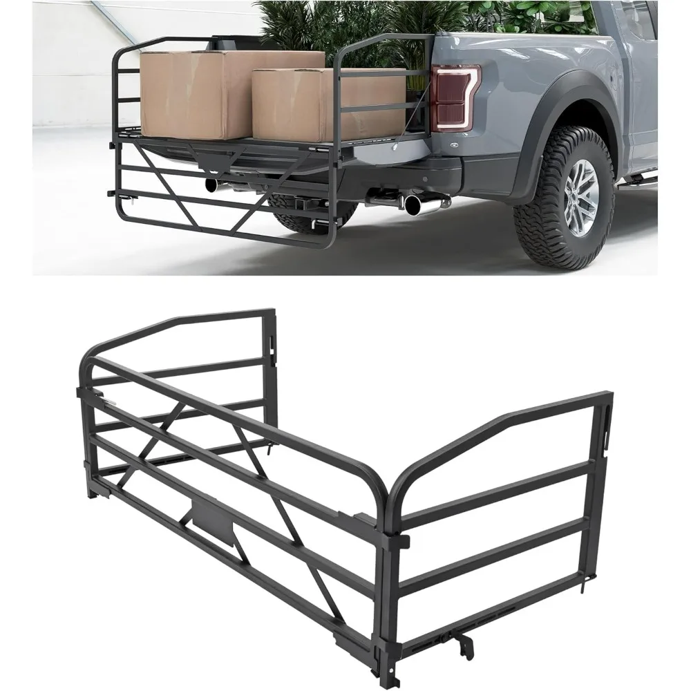 

Truck Bed Extender with Foldable Tailgate Compatible with Super Duty for Dodge Ram 1500 2500 3500 Toyota Tundra Nissan Titan Chevrolet Silverado GMC Sierra 29 x 61-3/4 x 22-Inch