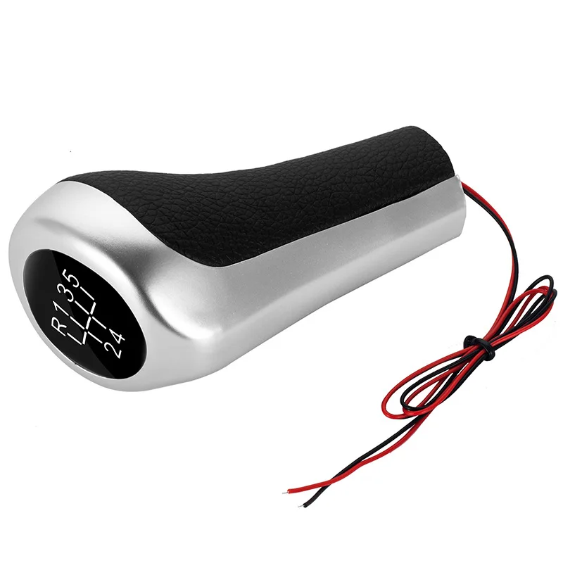 LED Backlight Car Gear Shift Knob for BMW E46 E90 E91 E92 E36 E30 E32 E34 E36 E38 E39 E60 X1 X3 X5 Accessories 5 6 Speed