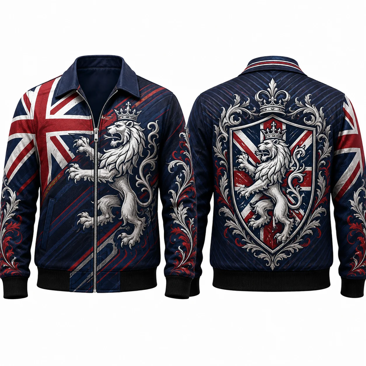 Winter Clothing Uk - British Royal Heritage Coat Men Union