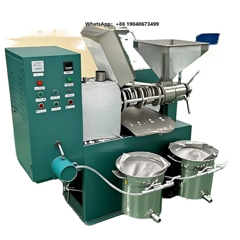Oil Press Machine Integrated Oil Expeller with Vacuum Filter for Sunflower Soybean Seed Mill FWX