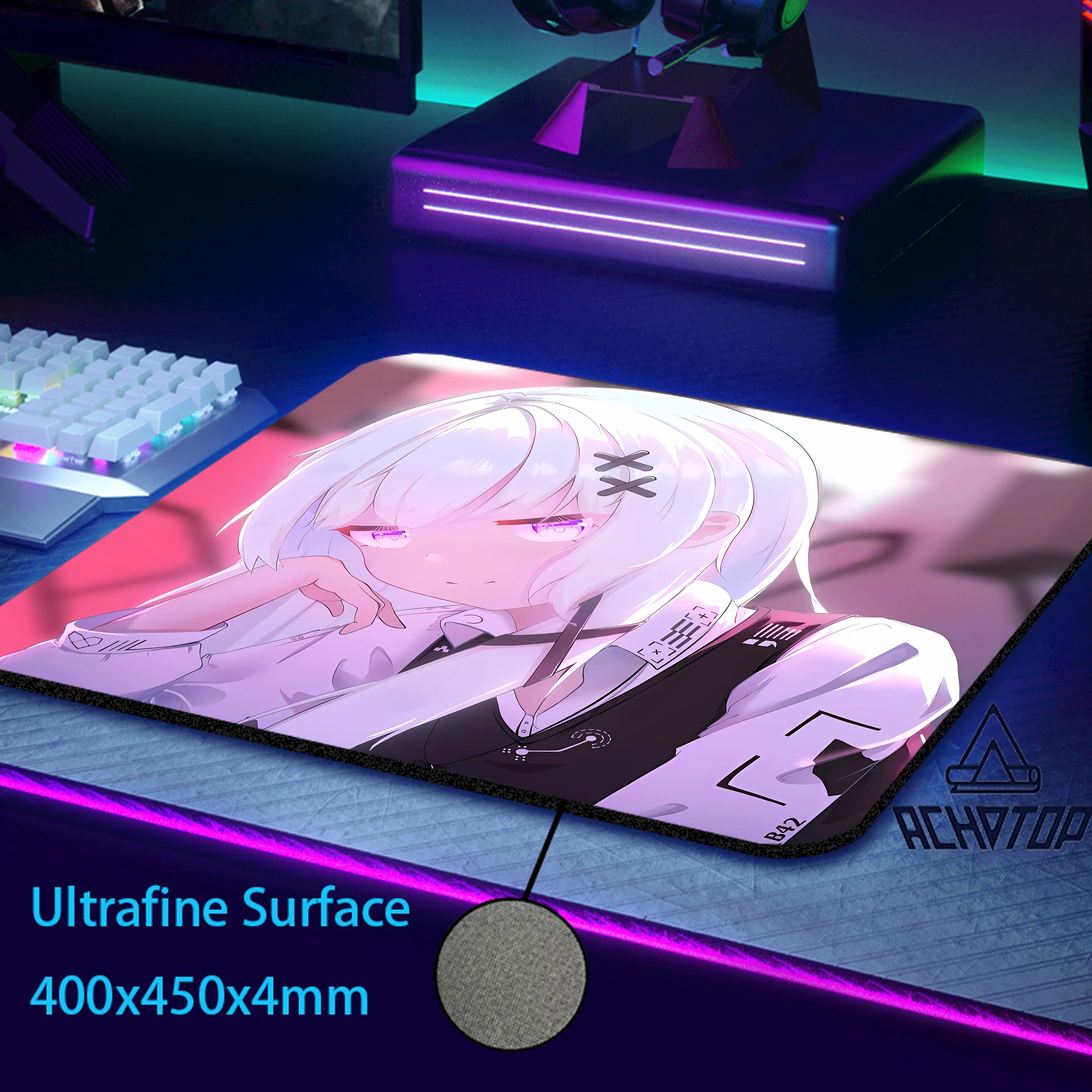 

Ultrafine Surface Mouse Pad Gamer E-Sports Balance Gaming Mousepad Anime Girl Mouse Mat Premium Desk Mat Laptop Table Mats