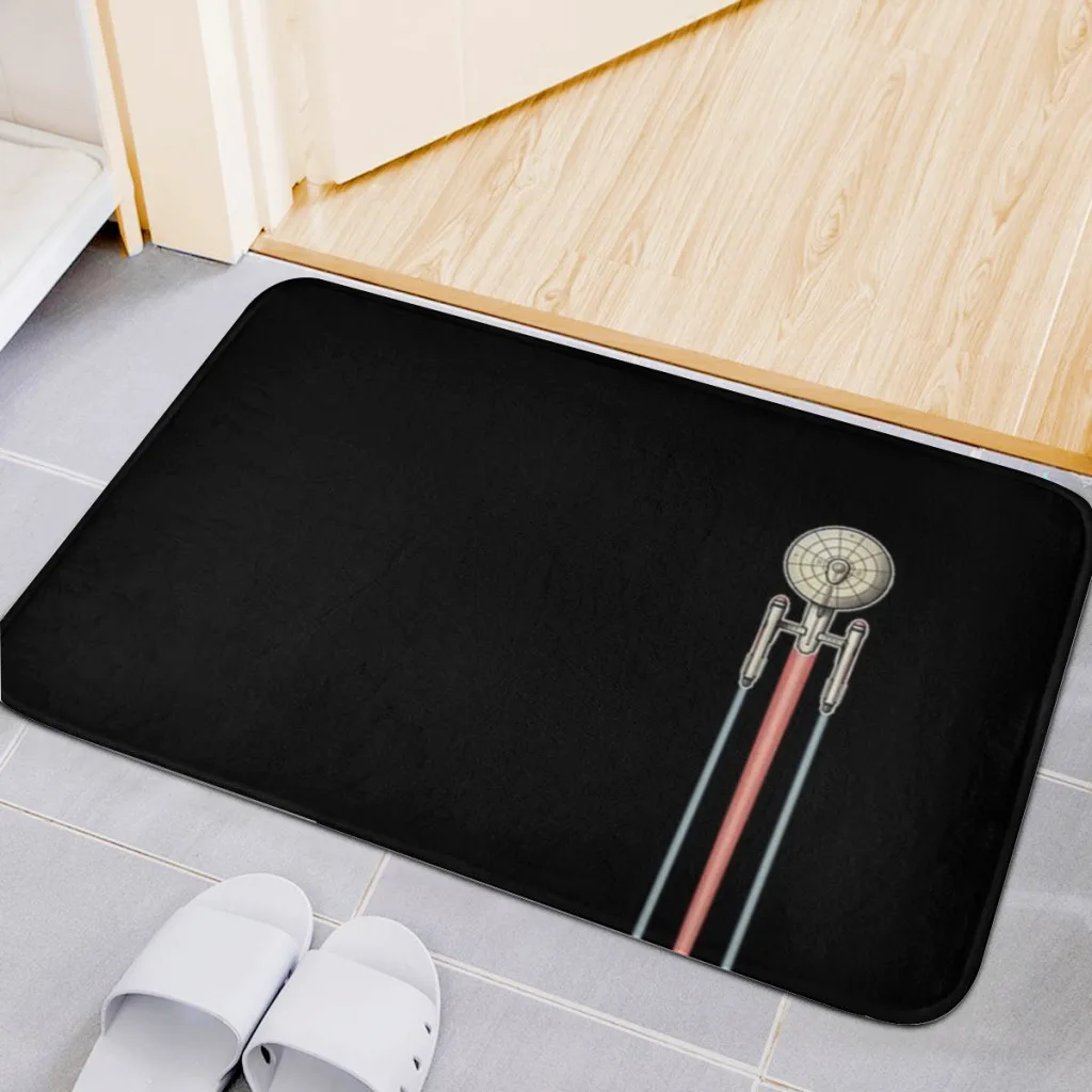 

Carpet Floor Mat Nordic Style Home Doormat Bathroom-Toilet Mats Bedroom USS Enterprise Star Trek 2 Hotel Decor Mat Alfombra Rug