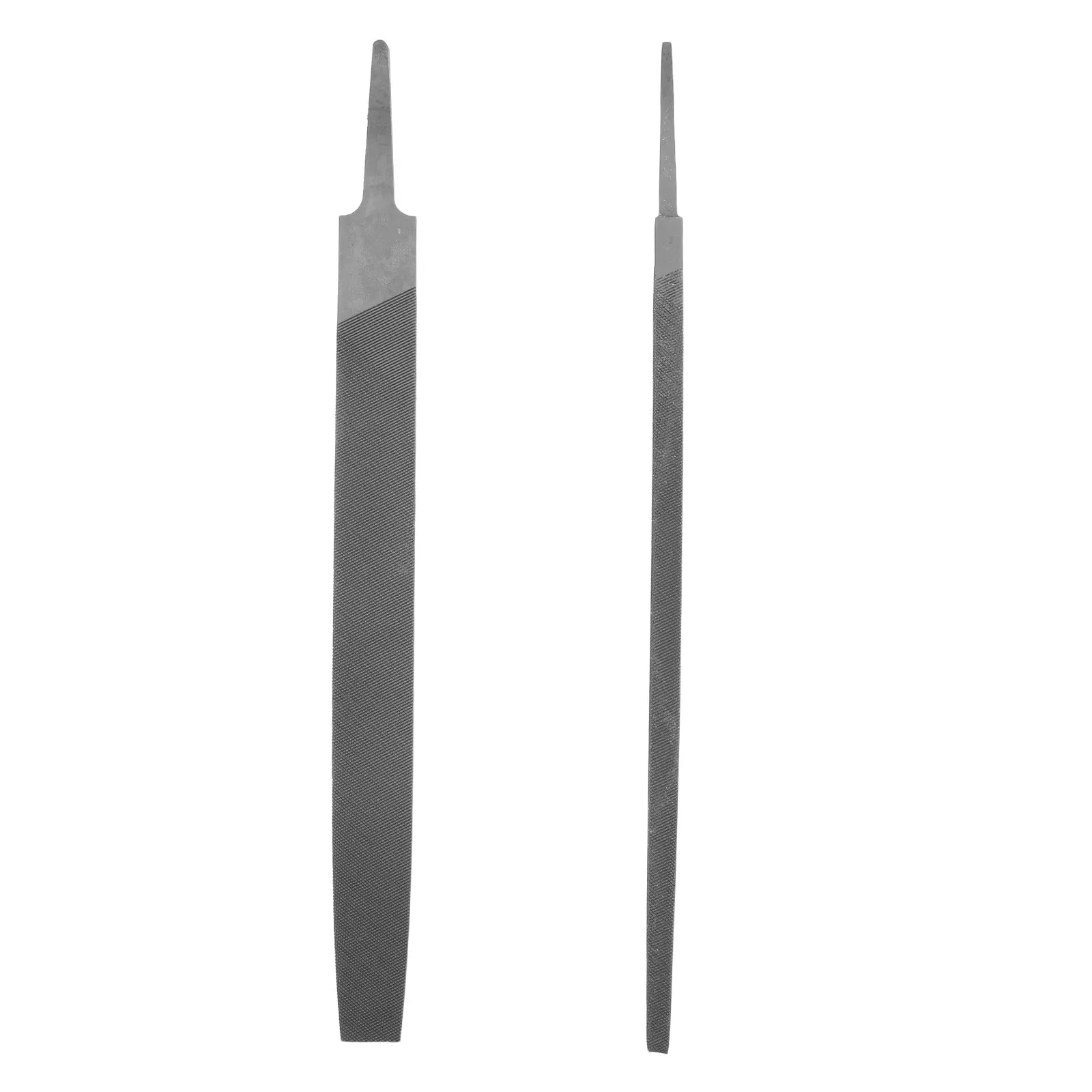 2Pcs Ski Edge Sharpening Kit Hardened Metal Deburring Tool Ergonomic Handle Ski Snowboard Base Edge File Tuning Equipment