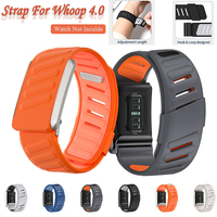 Silicone Band Replacement Strap Compatible with Whoop 4.0 Heart Rate Monitor Soft Adjustable Bracelet for Whoop 4.0 Accessories