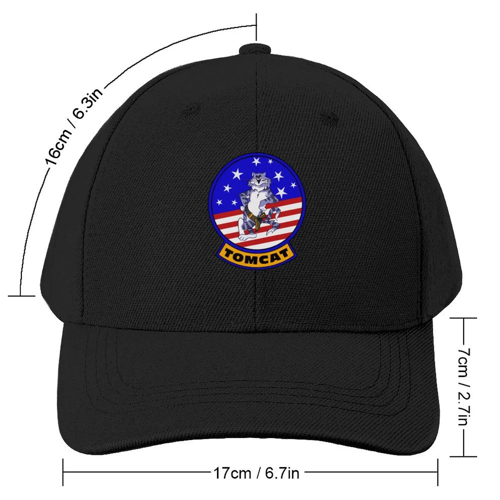 F-14 Tomcat Insignia Baseball Cap Streetwear Hood Women's Beach Outlet 2024 Men's