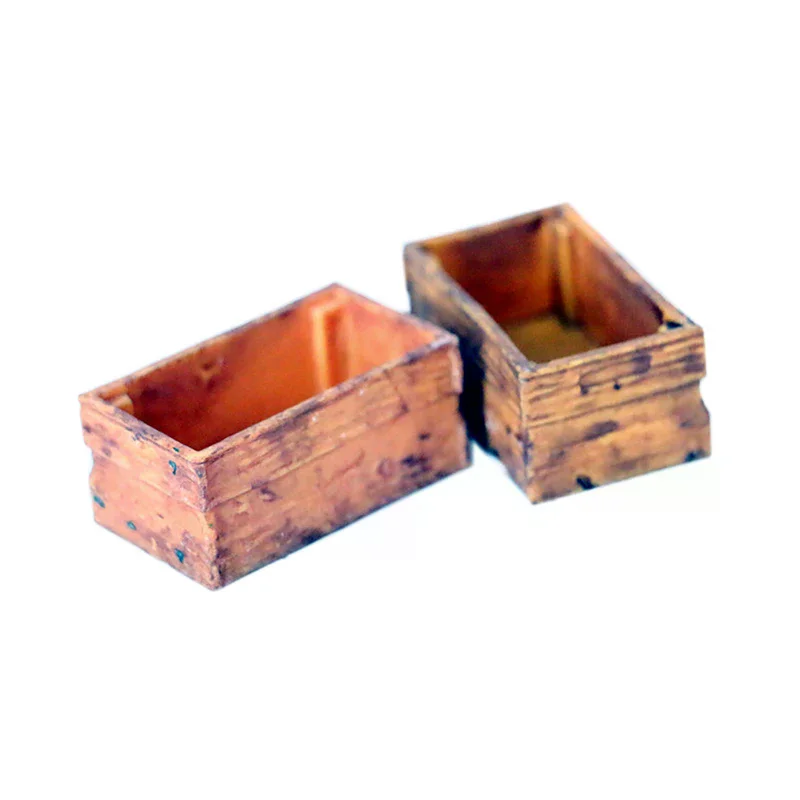 1/6 1/12 دمية مصغرة محاكاة أجزاء صندوق إطار مجوف تخزين نموذج اكسسوارات الديكور اللعب #5