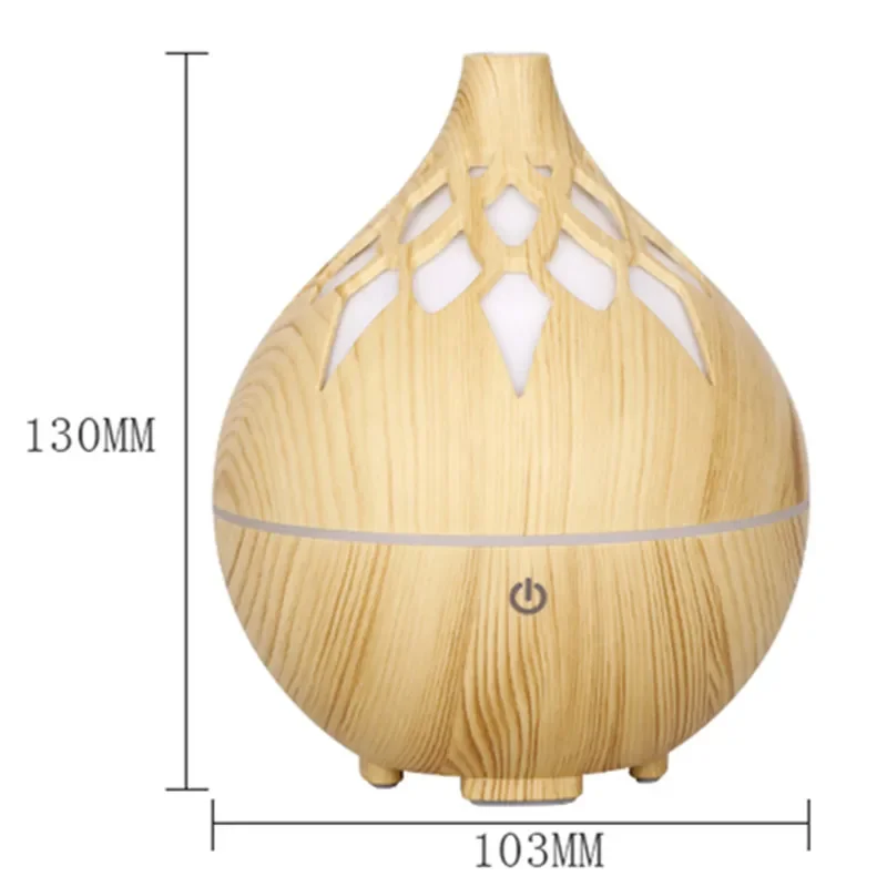 المنزل الذكي بالموجات فوق الصوتية ناشر رائحة كلاسيكي محمول USB الروائح المرطب الناشر مع ضوء LED