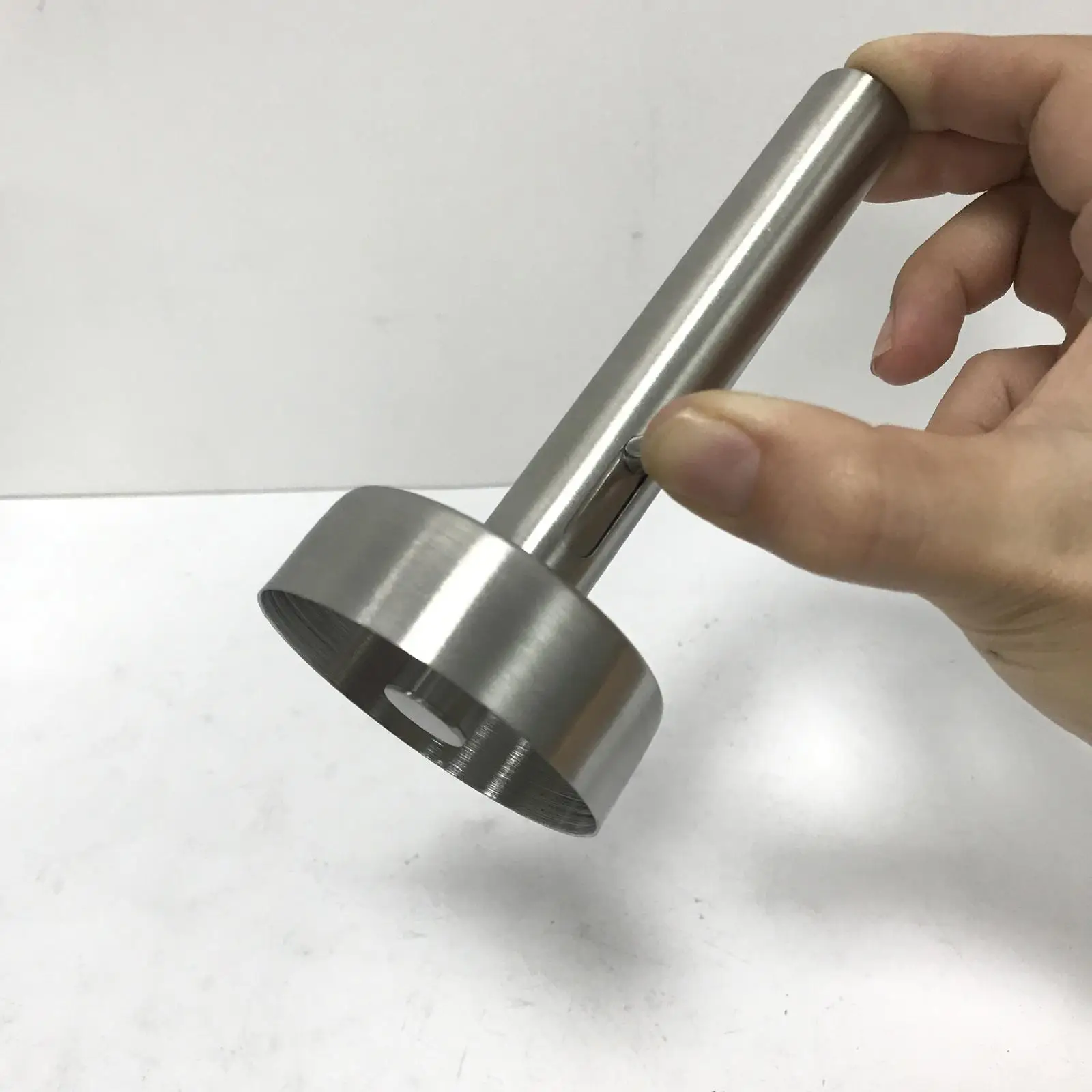 Handheld Stainless Steel Falafel Spoon Meatball Maker Durable Kitchen Utensil for Restaurant and Home Recipes