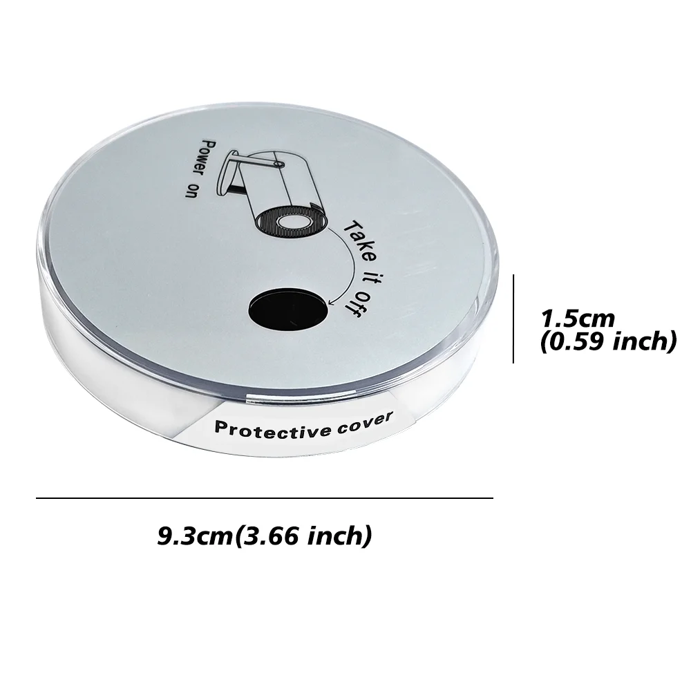 HY300Pro Projector Lens Exclusive Protective Cover Dust Cover - PS Material Transparent Color - Comprehensive Protection Lens