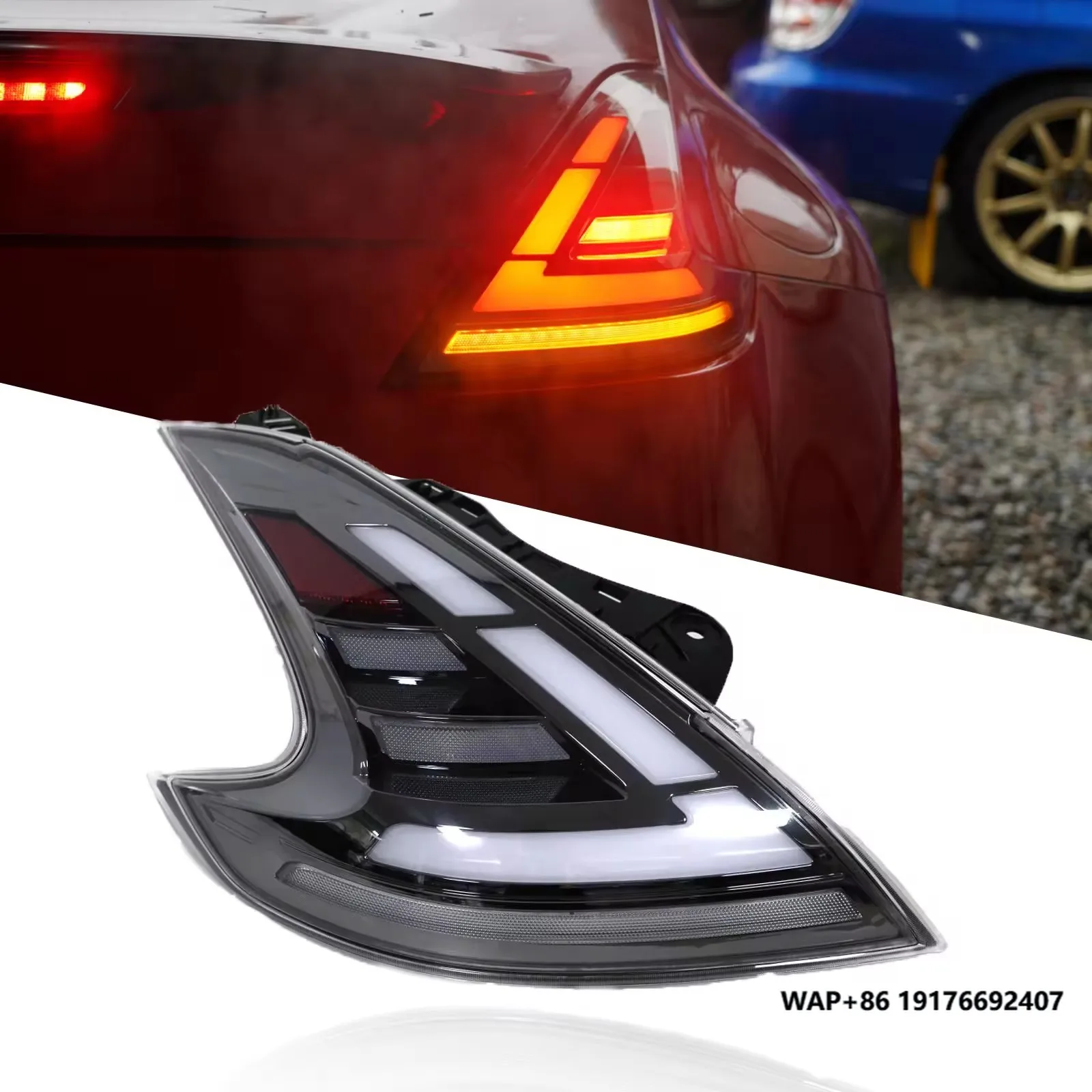 

Rear Light Modified Taillight Assembly forNissan 370Z Z34 Auto Lighting Systems Lamps Plug and Play Autoparts