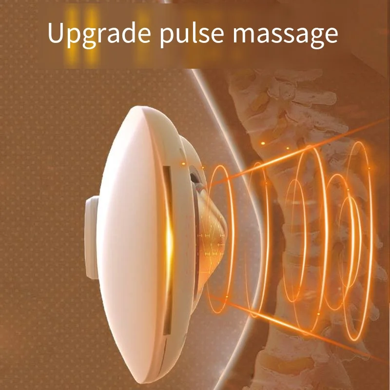 اللاسلكية المحمولة فترة صغيرة تشنج حزام تسخين الحيض لتخفيف الآلام الكهربائية الخصر حزام تدليك فترة حزام تسخين للنساء #3