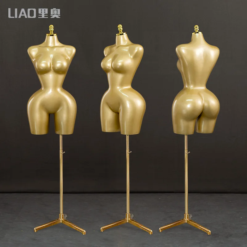 Big Axis Doll BBL Mannequin Corps Femme Plus Size Clothes Mannekins Body Female Golden Torso America Africa Women