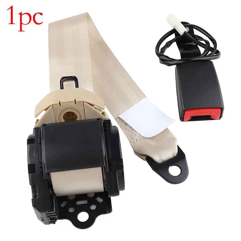 3 Point Red Safety Belt High Quality Universal Seat Belts With