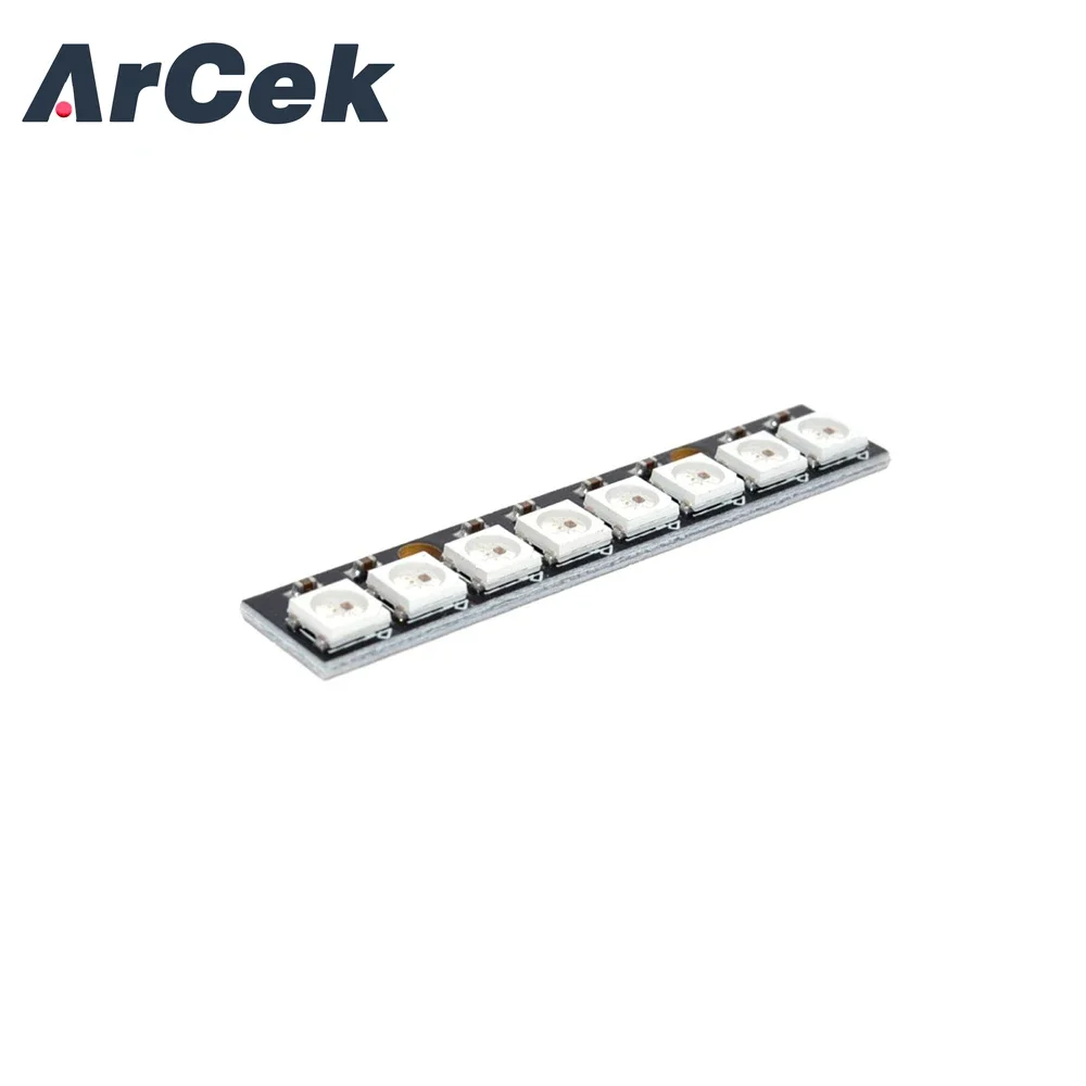 RGB LED وحدة ضوء ، المدمج في كامل اللون مدفوعة مجلس التنمية ، 8 بت ، WS2812 5050 ، WS2812 5050