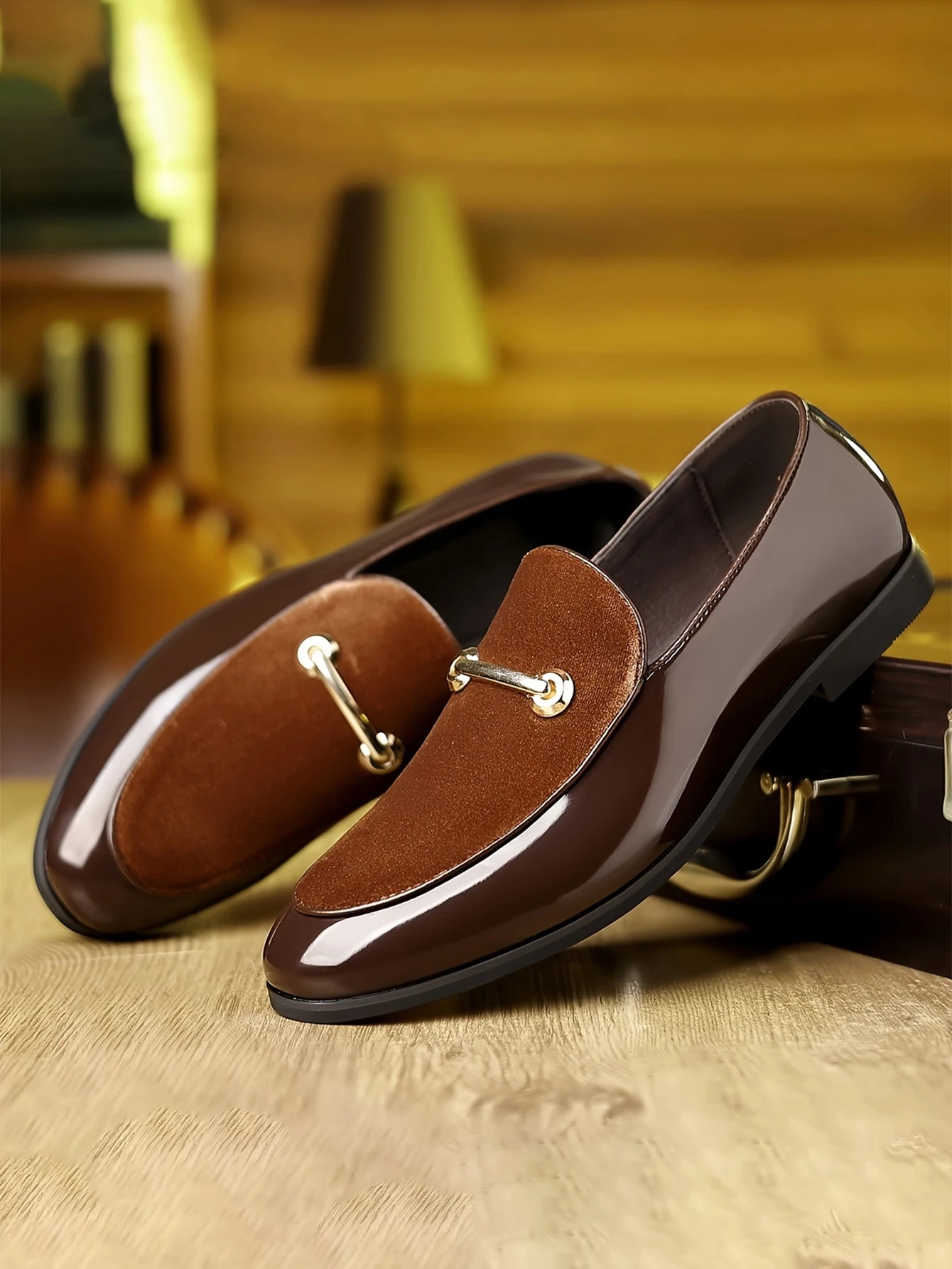 QRLQRL Luxury Brand Suede Green Loafers Men Slip-on Tassel Soft Leather Wedding Shoes Nubuck Leather ShoesFlats