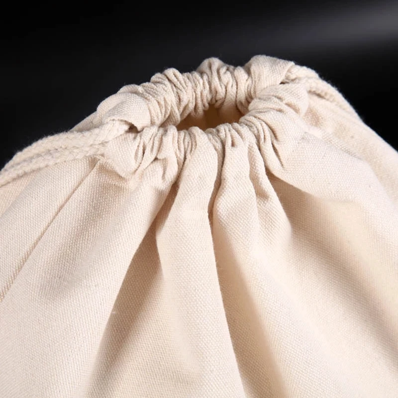 Linen Storage Package Bag Drawstring Bag Travel Women Small Cloth Bag Christmas Gift Pouch