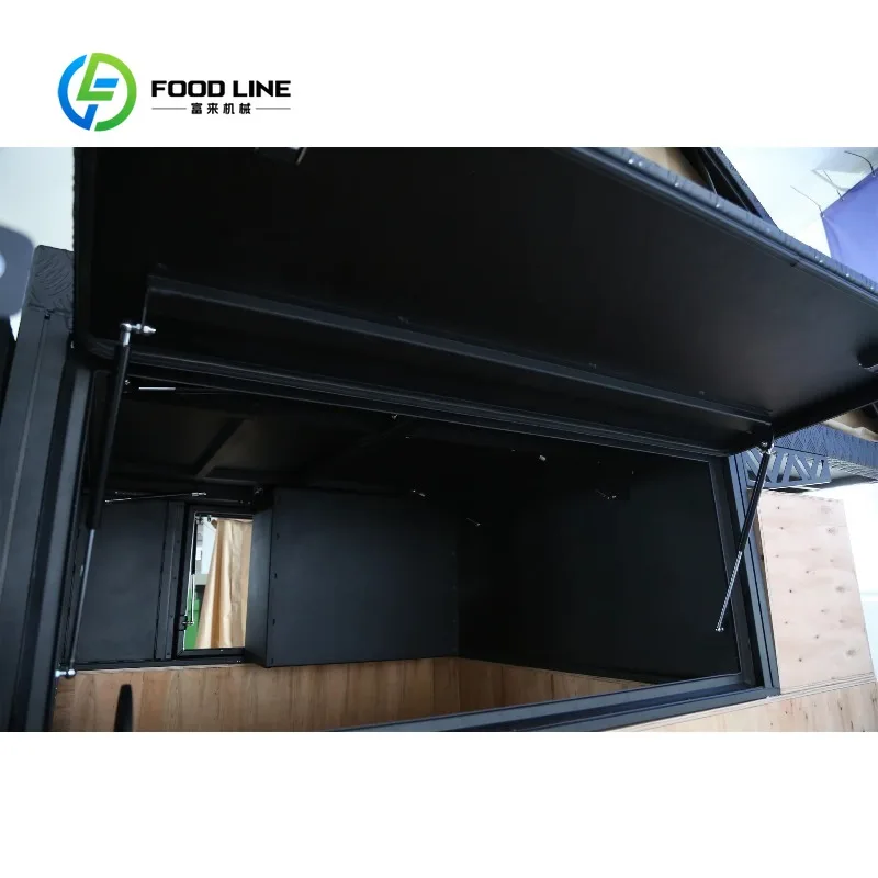 ute popup camper tray insert alloy heavy‑grade frame popup canopy for pickup cross‑country overland camping retrofit project view 6