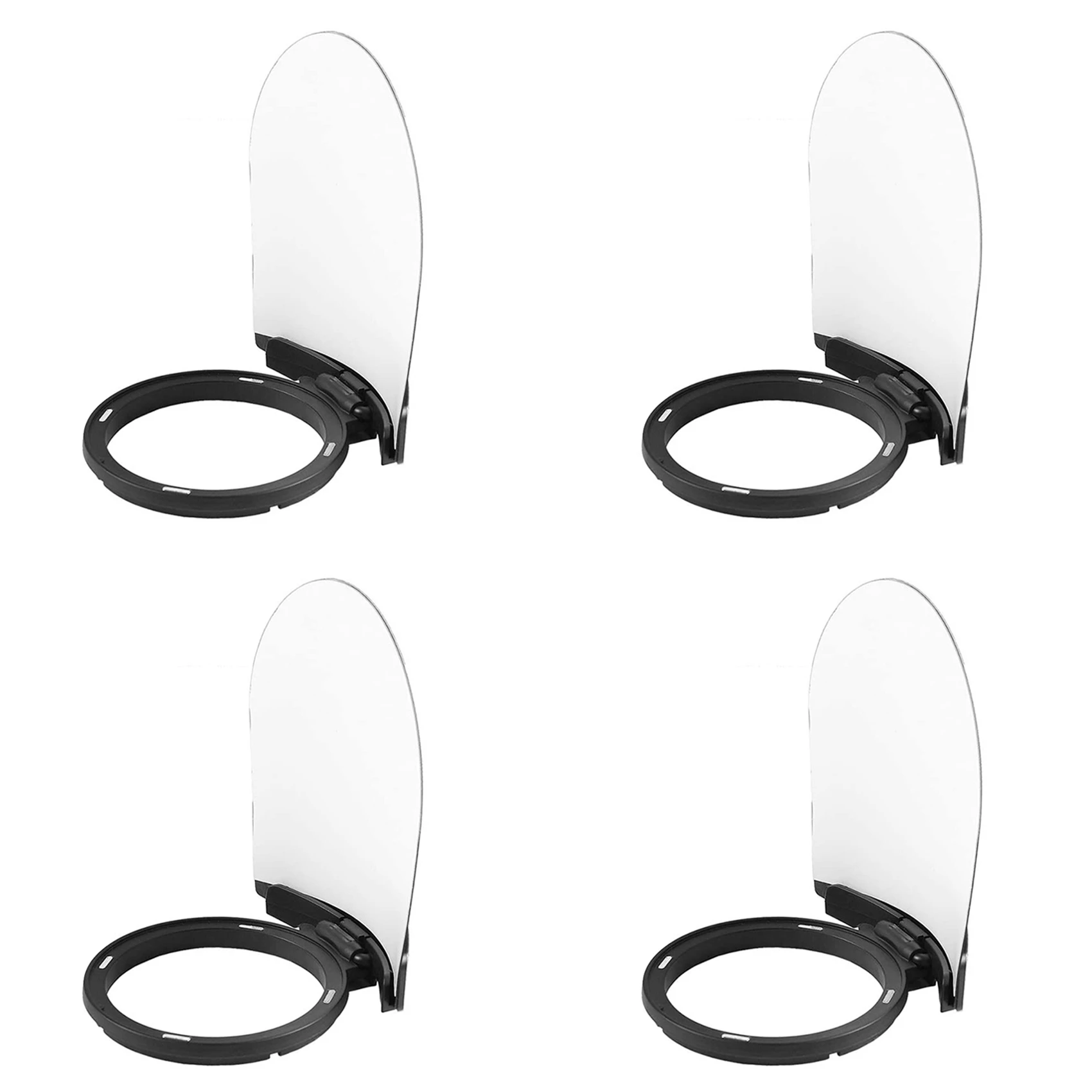 B92B-4X AK-R12 Bounce Card Round Flash Head For Godox H200R V1 Flash Series,V1-S,V1-N,V1-C,AD200 Pro,AD200 Shading Plate