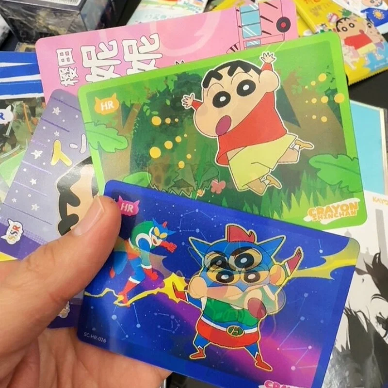 

Kayou Crayon Shinchan Collectible Cards Full Box Fifth Edition Obvious Pack Genuine Peripherals Rare Trading Collection Cards