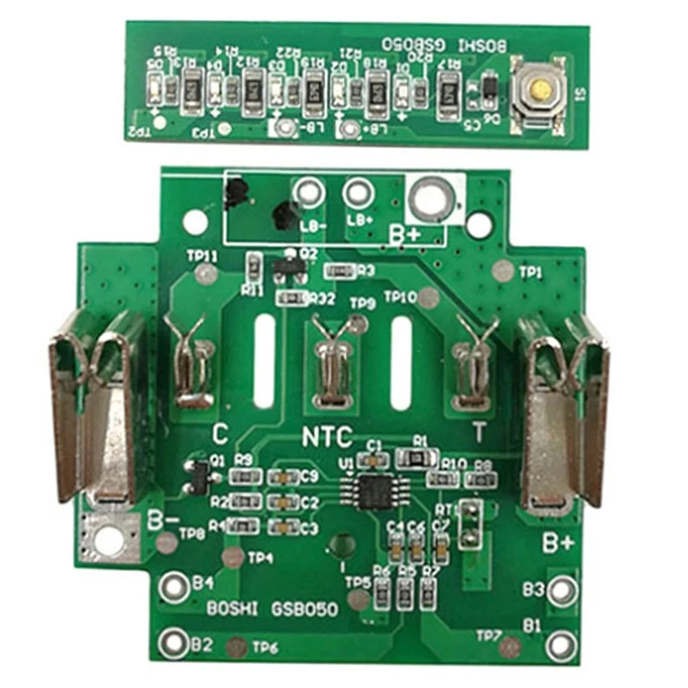 21700 BAT618 lithium-ion 10 cell battery PCB charging protection circuit board shell suitable for Bosch tools Replacement parts