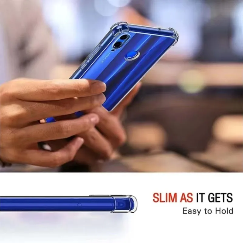 Thick Air-Bag Clear Case For Huawei Honor 10 lite P20 P30 P40 20 lite Y6 Y7 Y9 Y6P Y7P Y8S Y8P P Smart S Pro 2019 Cover Case - view 2