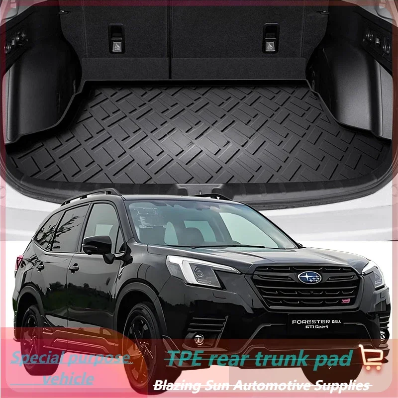 

Car Auto Rear Boot Cargo Liner Tray Trunk Mat Carpet for Subaru FORESTER 2013-2024 Cushion Pad Carpet Pad Anti-dirty Anti-water