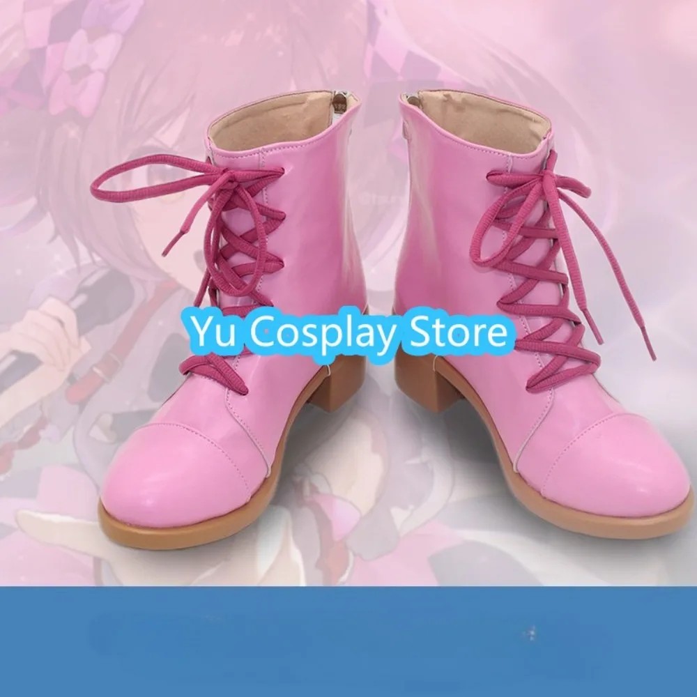 A'mUma Musume Pretty Derby Smart Falcon Custom Cosplay Boots - Racing Idol High Heel Shoes