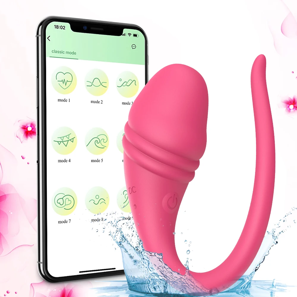 Wireless Long Distance App Remote Control Vibrator Sex Toy Jump Egg For Women